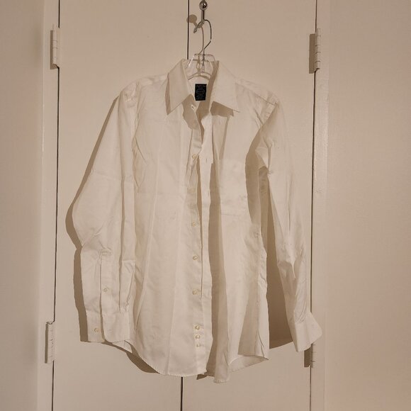 Men's style Joseph & Feiss white button up shirt size 14.5 32/33 - Picture 1 of 4